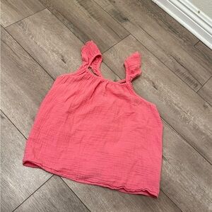 Gap girls Pink Sleeveless Top